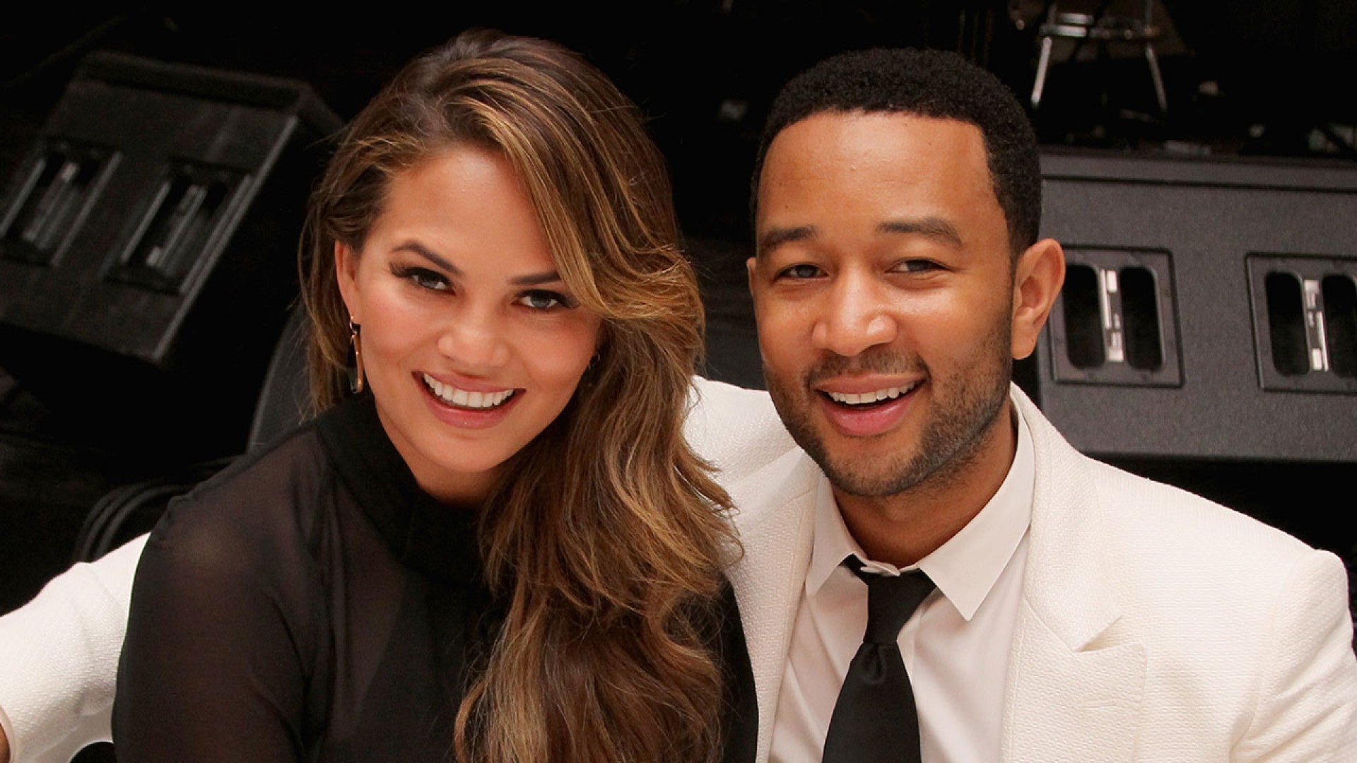 Chrissy Teigen Shows Off Her Flawless Bod In Sexy Silk Minidress At Khloe Kardashian S Birthday Party Entertainment Tonight