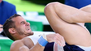Olympic Gymnast Samir Ait Said Breaks Leg While Competing in Rio