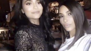 Kylie Jenner Celebrates 19th Birthday in Sexy Sheer Catsuit