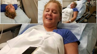 Amy Schumer Makes the Most of Getting Hospitalized With Food Poisoning