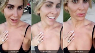 Kim Zolciak Biermann Jogged So Hard Her Bra Broke!