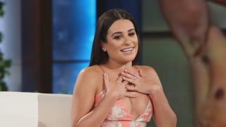 Lea Michele Confesses She's 'Pretty Comfortable' Getting Naked Around Strangers