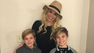 Britney Spears' Son Dyes His Hair Blue -- See His Cool 'Do!