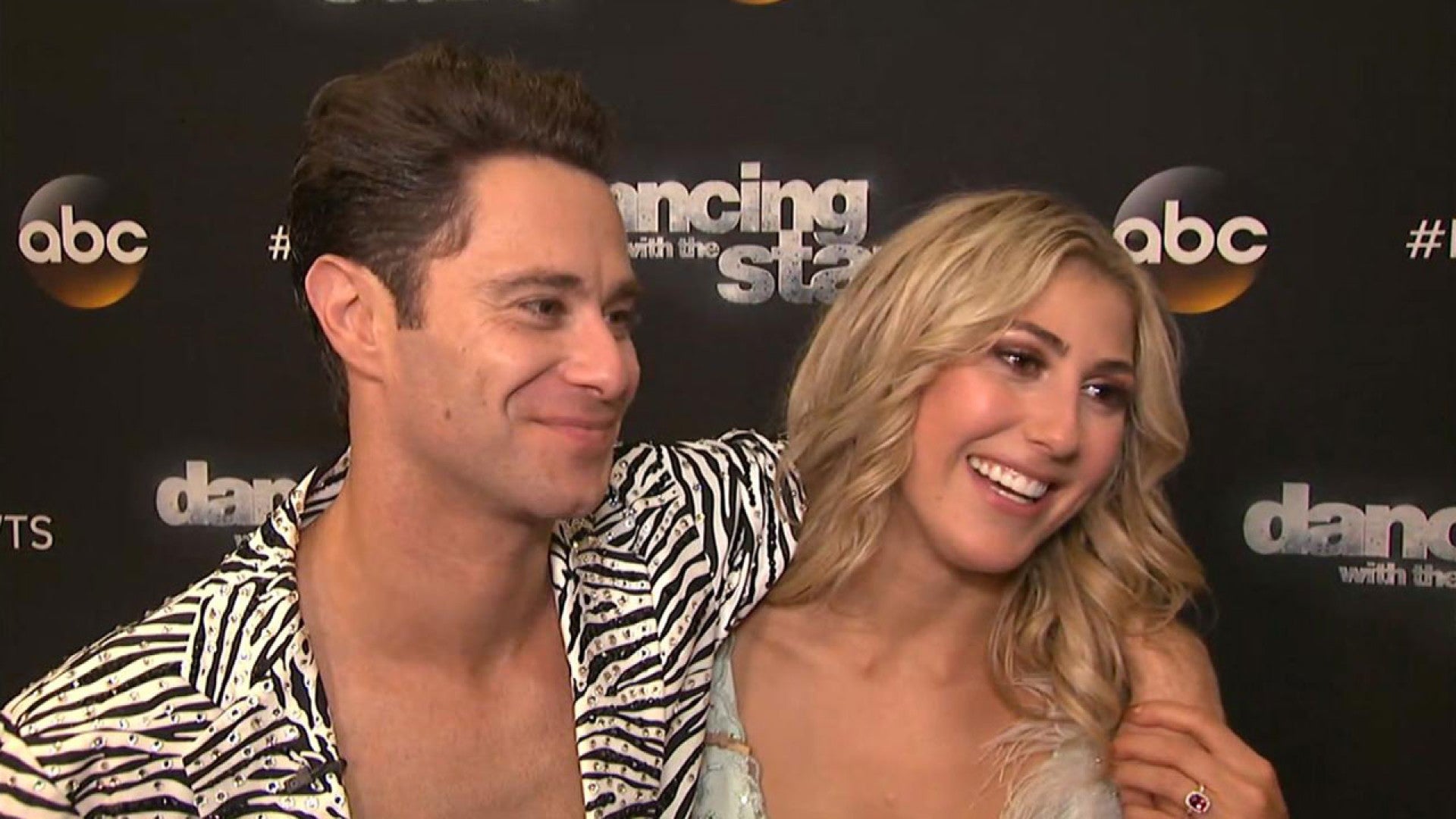 EXCLUSIVE: 'DWTS' Pros Sasha Farber and Emma Slater Dish on Epic Live  Proposal: 'I Didn't Know What to Expect! | Entertainment Tonight
