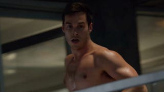 EXCLUSIVE: Watch a Shirtless Chris Wood Fight 'Supergirl' and Escape National City!