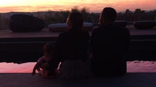 Chrissy Teigen and John Legend Enjoy Gorgeous Sunset With Daughter Luna