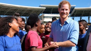 Prince Harry Is All Smiles on Caribbean Trip