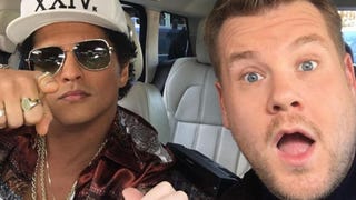 Bruno Mars Is James Corden's Next Carpool Karaoke Guest