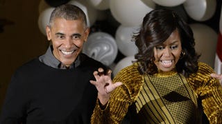 Barack and Michelle Obama Celebrate Final White House Halloween With 'Thriller'