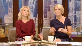 Megyn Kelly Co-Hosts 'Live!' With Kelly Ripa Day After Presidential Election