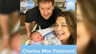 Savannah Guthrie Gives Birth to Baby Boy -- See His First Picture!