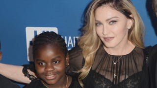 Madonna Cheers on 10-Year-Old Daughter Mercy James at Gymnastics Meet