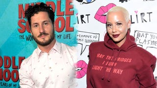 Val Chmerkovskiy and Amber Rose Hold Hands: See the Pic!