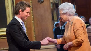 Eddie Redmayne Receives 'Humbling' OBE Honor From Queen Elizabeth