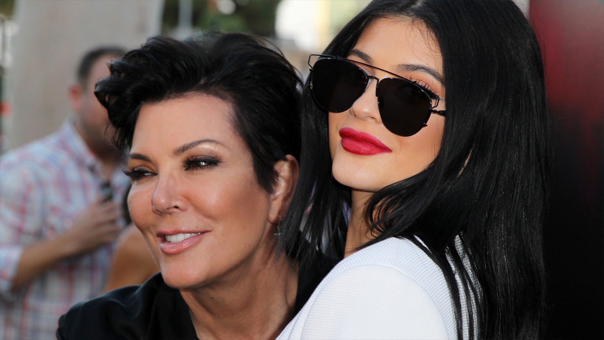 Kris Jenner Sports Hoodie With Image Of Daughter Kylie In Lingerie Celebrates Her Sexy Calendar Entertainment Tonight Shop kris jenner hoodies and sweatshirts designed and sold by artists for men, women, and everyone. entertainment tonight