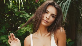 Emily Ratajkowski Poses Seductively While Teasing 'Secret Project'
