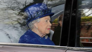 Queen Elizabeth Attends Church With Prince Philip -- See the Pics!