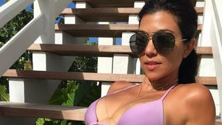 Kourtney Kardashian Flaunts Sexy Bikini Body During Bahamas Vacation -- See the Pics!