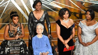 'Hidden Figures' Real Life Inspiration, Katherine Johnson, Brings Oscars Audience to Tears