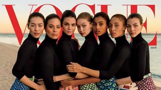 Kendall Jenner, Gigi Hadid and Ashley Graham Stun in Group 'Vogue' Cover Shot