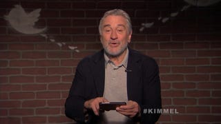 Robert De Niro Passionately Responds to 'Mean Tweets' on 'Kimmel'