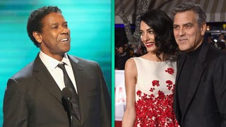 EXCLUSIVE: Denzel Washington Weighs in on Amal & George Clooney Expecting: 'Sleep Now'