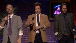Keanu Reeves and Judd Apatow Perform Standup Written by Children
