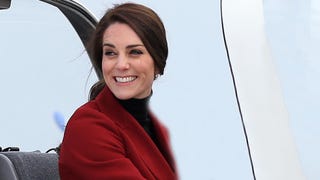 Kate Middleton Spends Valentine's Day With RAF Air Cadets