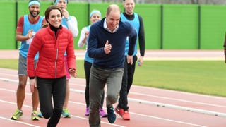 Kate Middleton and Prince William Race Each Other for Charity: Watch!