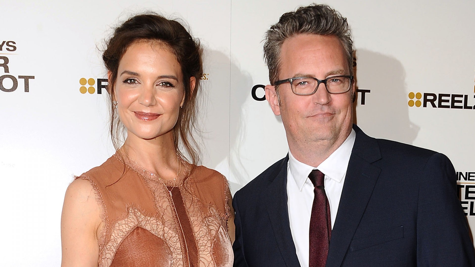 EXCLUSIVE Katie Holmes Admits to Kennedys Co-Star Matthew Perry She Was a Huge Friends pic photo
