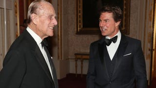 Tom Cruise Meets Prince Philip-- See the Regal Pic!