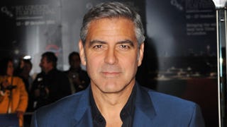 George Clooney Sweetly Surprises Elderly Fan in England!