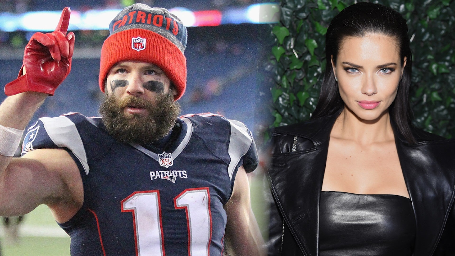 Model Adriana Lima And New England Patriots Julian Edelman Split Entertainment Tonight
