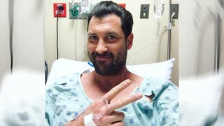 Maksim Chmerkovskiy Shares Pre-Procedure Selfie After 'DWTS' Calf Injury