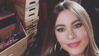 Sofia Vergara Shares Sweet -- and Silly! -- Snaps From 'Modern Family' Set
