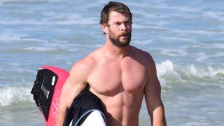 Chris Hemsworth Shows Off Impressive Surfing Skills in Australia