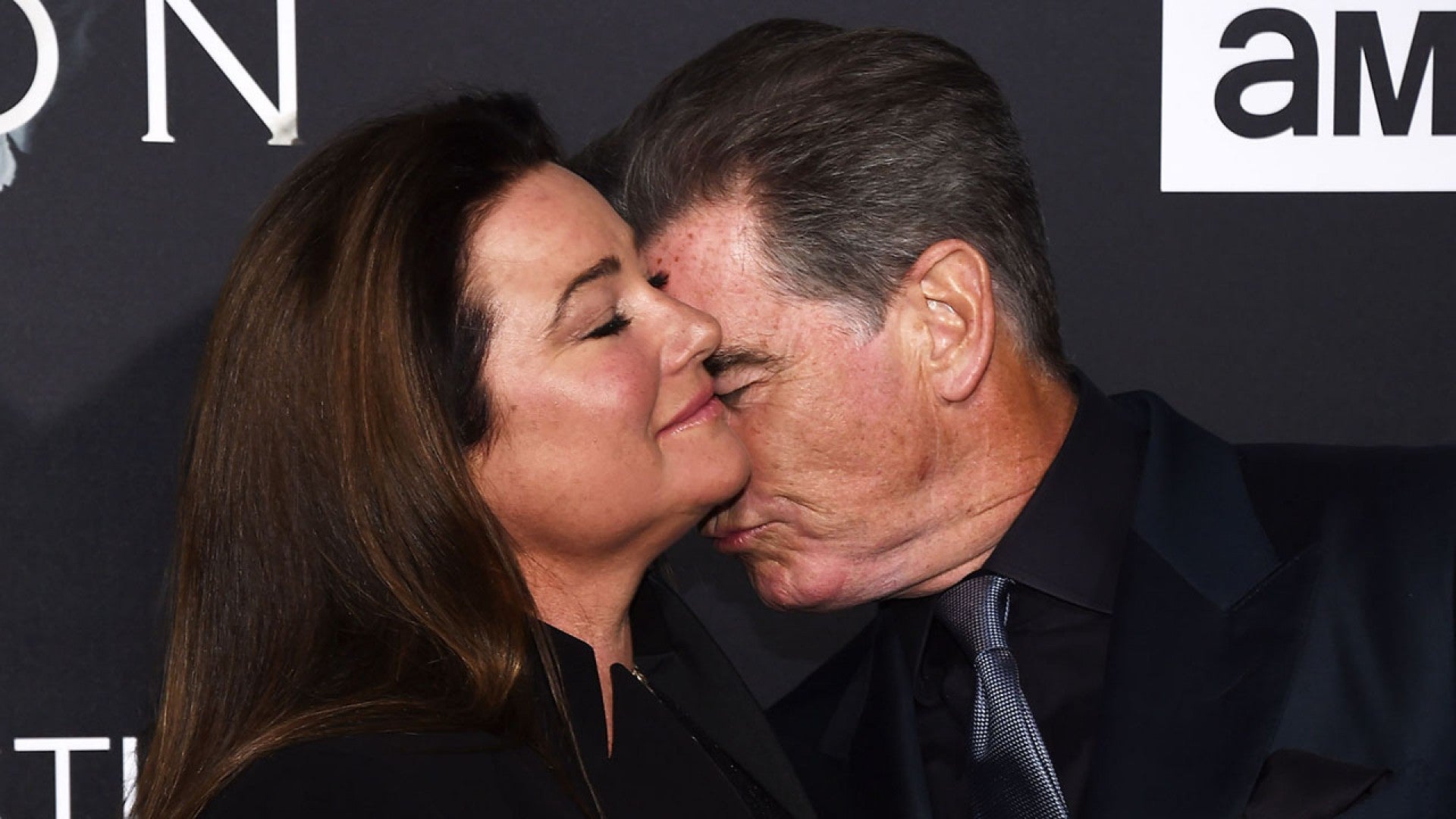 Pierce Brosnan and Wife Keely Shaye Smith Red Carpet PDA See the Pics!