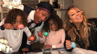 Mariah Carey and Nick Cannon Reunite for Easter With Their Twins