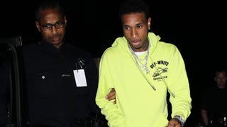 Tyga Hauled Away by LAPD Outside Hollywood Nightclub