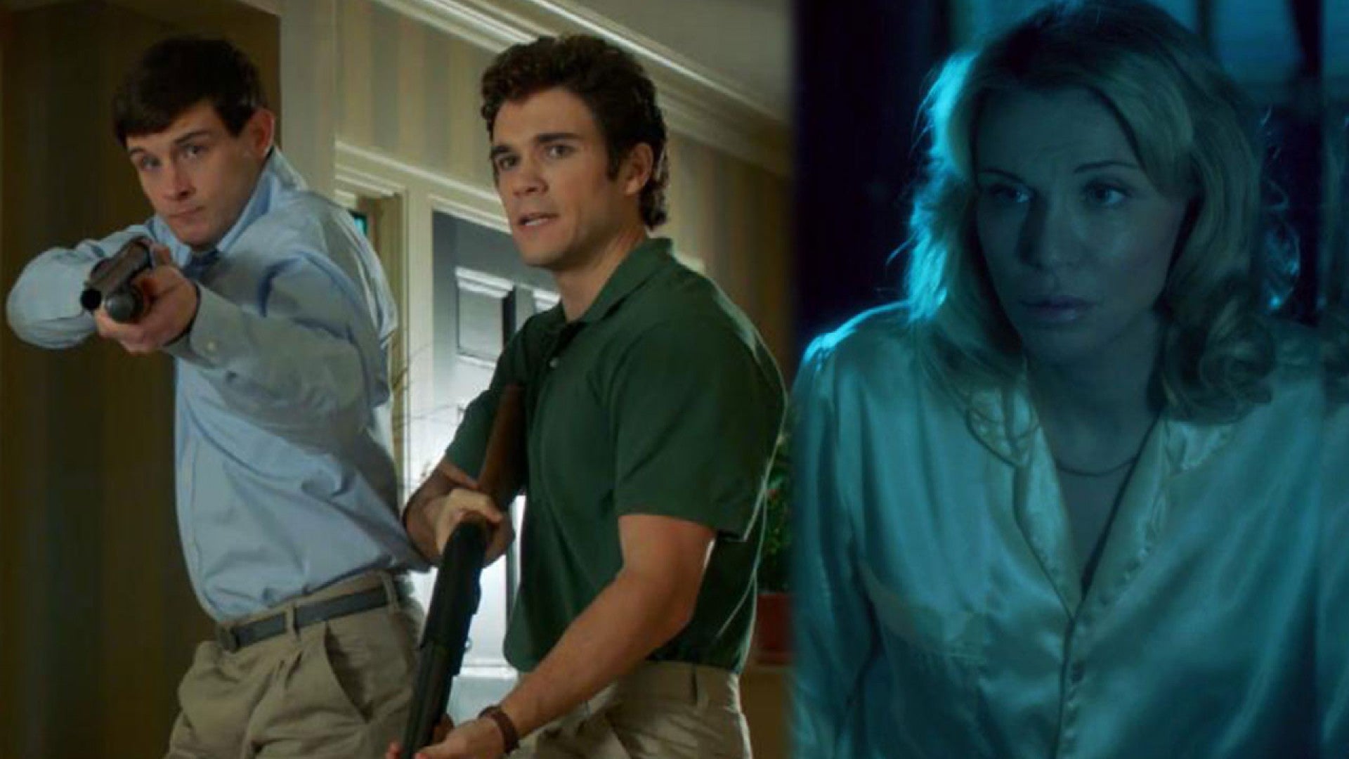 Courtney Love Steals The Show As Kitty Menendez In Lifetime S Chilling New Menendez Blood Brothers Trailer Entertainment Tonight