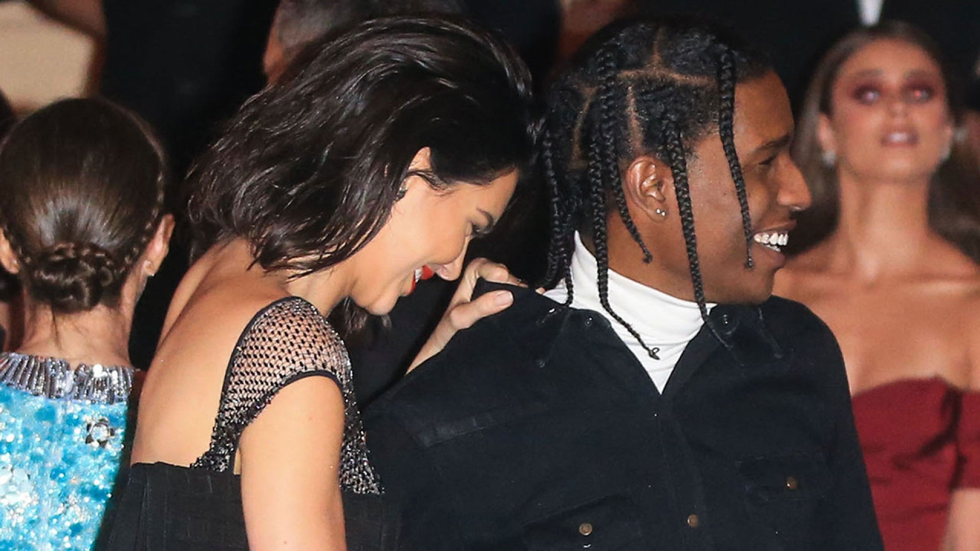 Kendall Jenner and A$AP Rocky confirm relationship with sexy Snapchat after  they're pictured looking VERY cosy at Met Gala