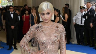 Kylie Jenner Shuts Down the Met Gala in a Sexy Sheer Gown