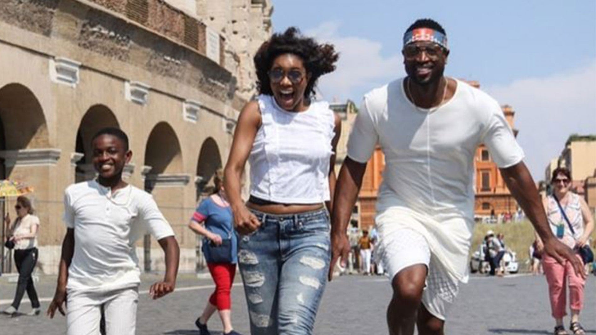 gabrielle union denim jumpsuit