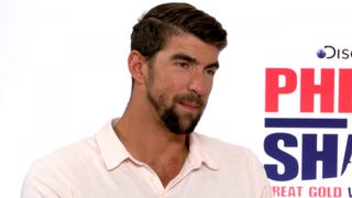 Michael Phelps Says He's Always Wanted to Swim With Sharks