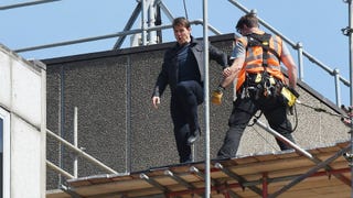 Tom Cruise Suffers On-Set Injury Filming 'Mission: Impossible 6' Stunt -- Watch