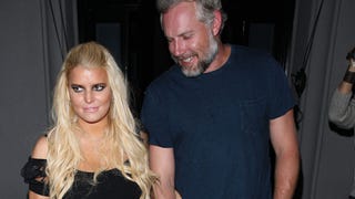 Jessica Simpson Nearly Takes a Tumble! See Husband Eric Johnson's Sweet Save At His Birthday Dinner