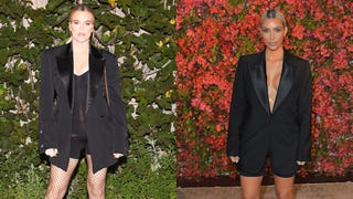 Kim Kardashian Steals Pregnant Sister Khloe's Chic Style Just One Day Later -- See the Look!