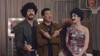 'American Idol': Katy Perry and Luke Bryan Channel Lionel Richie With Wigs! (Exclusive) 