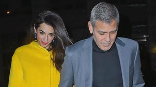 George and Amal Clooney Enjoy Some Quality Time Without the Twins! 
