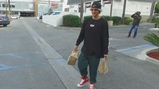 Justin Bieber Really Needed to Use the Bathroom at Taco Bell -- Watch the Hilarious Moment!